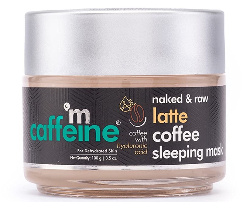 mCaffeine Latte Coffee Sleeping Face Mask, Night Cream