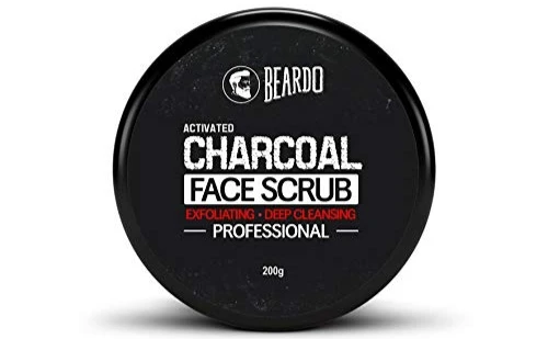 Beardo Activated Charcoal Face Scrub - Scrub For Men