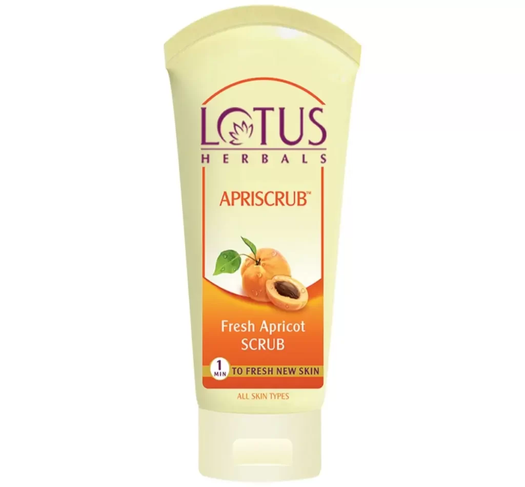 Lotus Herbals Fresh Apricot Scrub
