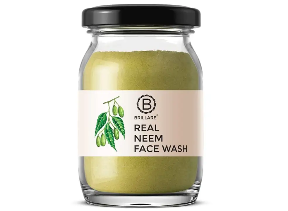Brillare 100% Natural Real Neem Face Wash - पिम्पल के लिए बेस्ट फेस वॉश