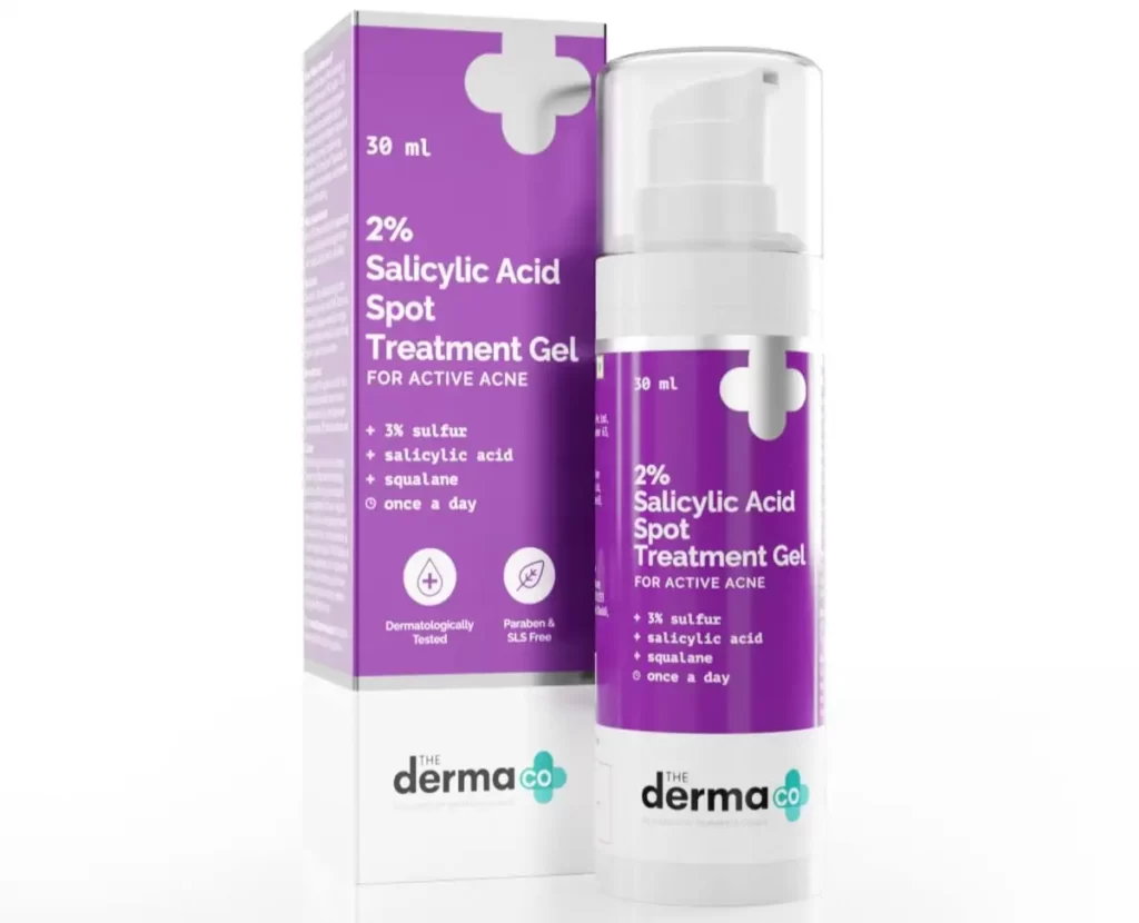 The Derma Co Treatment Gel  for Acne-Prone Skin - मुहांसे के लिए सबसे अच्छी क्रीम