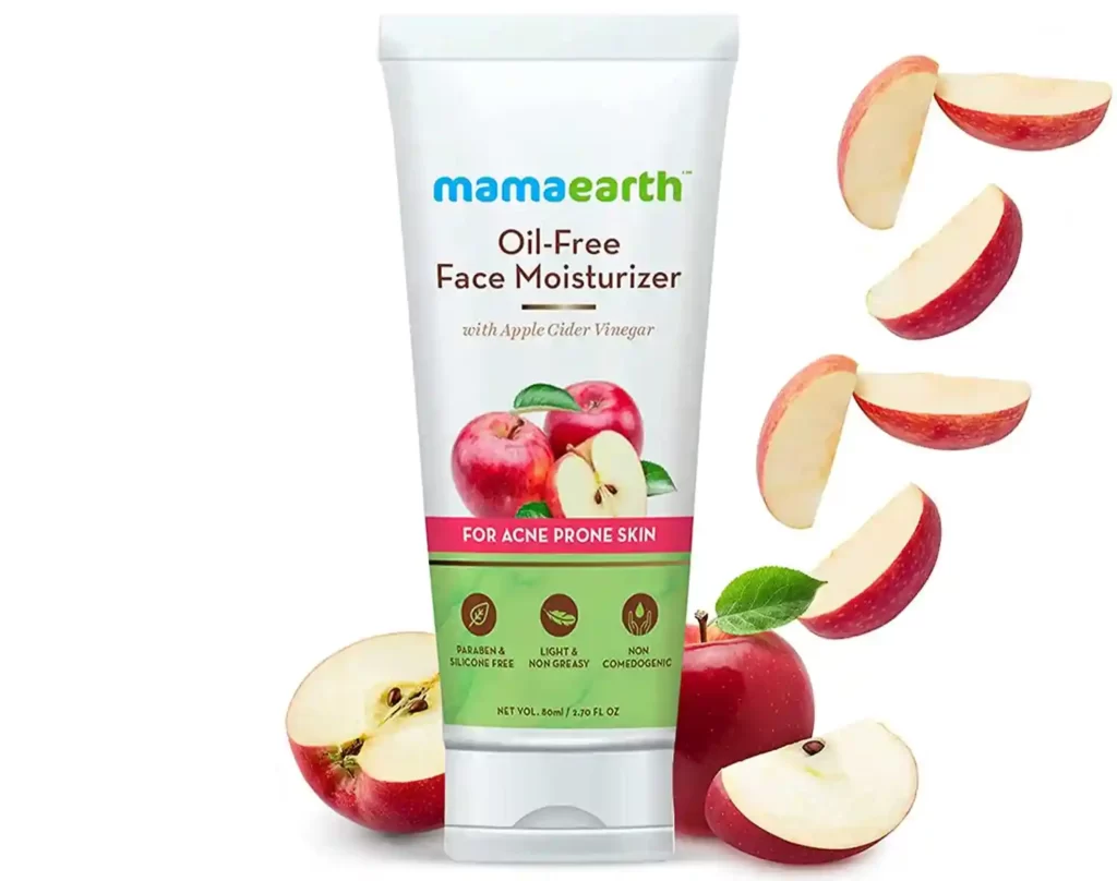 Mamaearth Oil-Free Moisturizer For Acne Prone Skin - पिम्पल्स के लिए बेस्ट क्रीम
