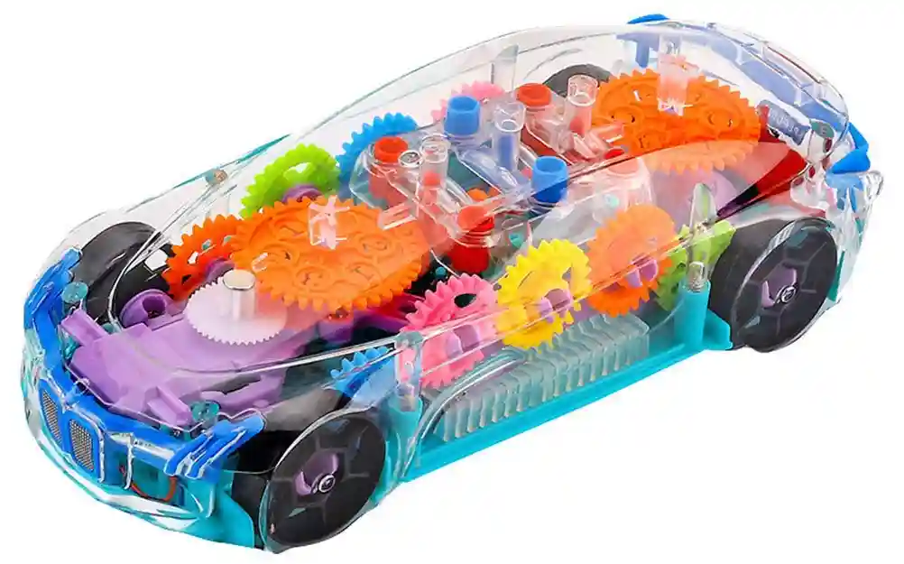 Cable World Plastic 3D Car Toy - 2 साल के बच्चों के खिलौने