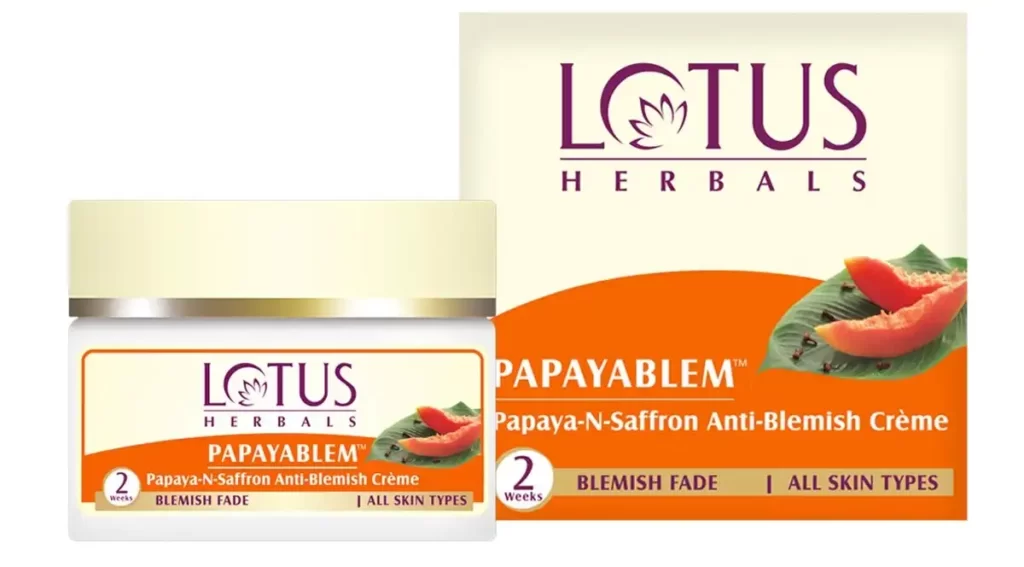 Lotus Herbals Anti-Blemish Cream - चेहरे की झाइयों के लिए बेस्ट क्रीम